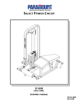 Paramount Fitness SF-0200 Assembly Manual