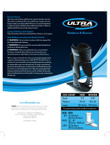 Ultra Ankle Ultra High-5 Fitting Instructions