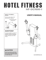 Hotel Fitness HF-Dc9800-1 User manual