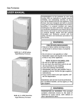 Nordyne M4RL-090D-35C User manual
