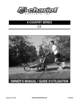 Chariot Carriers X-COUNTRY CX 1 User manual