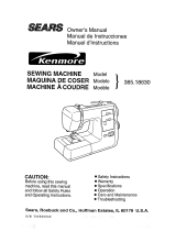 Kenmore Kenmore 385.18630 Owner's manual