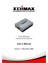 Edimax PS-1216U User manual