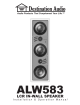 Destination Audio ALW583 Installation & Operation Manual