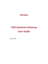 Frontier FiOS-G1100 User manual