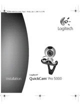 Logitech 961419-0403 - Quickcam Pro 5000 Web Camera Owner's manual