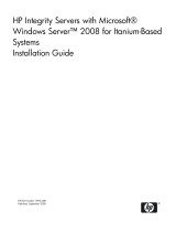 HP Integrity rx7620 Installation guide