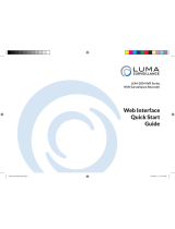 Luma LUM-500-NVR Series Quick start guide