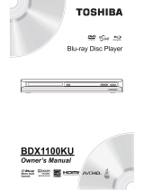Toshiba BDX1100KU Owner's manual