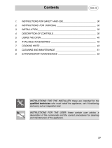 Smeg S 890 User manual