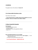 Philips DVP3050V/37B Software Upgrade Instructions