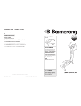 Boomerang 850 User manual