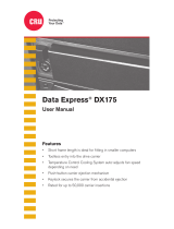 CRU Data Express DX175 User manual