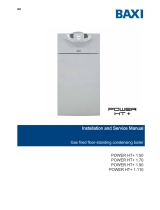 Baxi POWER HT+ 1.110 Installation and Service Manual