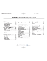 GMC 2011 Savana Owner's manual