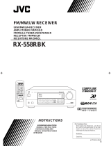 JVC RX-558RBK Instructions Manual