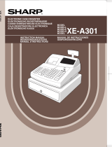 Sharp XE-A301 User manual