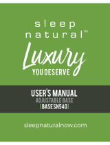 sleep natural 540A User manual