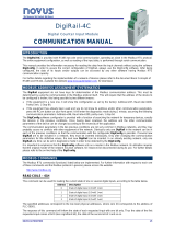 Novus DigiRail-4C Communications Manual