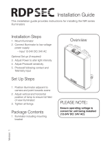 RDPSEC NIR1 Series Installation guide