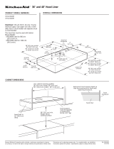 KitchenAid KHLU162M Dimension Manual
