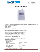 DMtex FP9000 P User manual