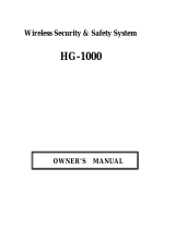 Sonic Safety HG-1000 Owner's manual