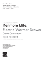 Kenmore Elite 30'' Warming Drawer - Stainless Steel Owner's manual