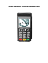 VeriFone Vx 675 Operating Instructions Manual