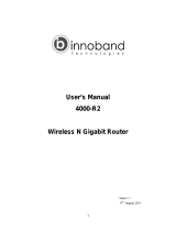Innoband 4000-R2 User manual