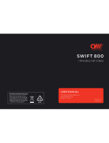 CVW SWIFT 800 User manual