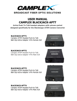 Camplex BLACKJACK-APTT1 User manual