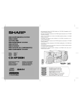 Sharp CD-XP300 - Compact Stereo System Specification