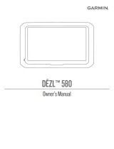 Garmin Dezl 580 Owner's manual
