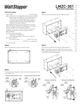 wattstopper LMZC-301 Installation guide