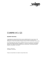 Wige CUNIMA MCU [2] Operation Instructions Manual