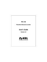 ZyXEL Communications PEC-50 User manual