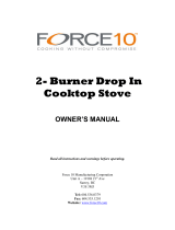 Force10 Networks2- Burner Drop InCooktop Stove