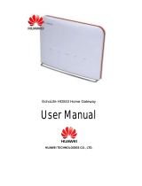 Huawei EchoLife HG553 User manual