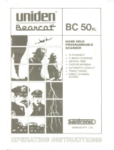 Bearcat BC 50XL Operating Instructions Manual