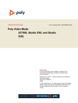 Poly Studio X30 Administrator Guide