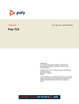 Poly TC8 User guide
