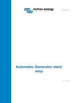 Victron energy Automatic Generator start-stop Owner's manual