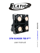 Elation DTW BLINDER 700 IP User manual
