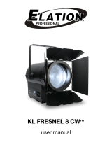 Elation KL FRESNEL 8 CW User manual