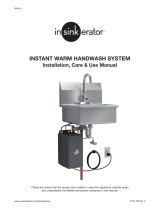 InSinkErator Instant Warm Handwash System User manual