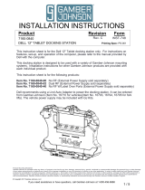 Gamber-Johnson 7170-0552-02 Installation guide