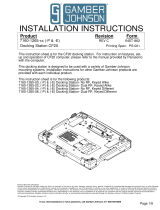 Gamber-Johnson 7160-1265-02 Installation guide
