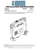Gamber-Johnson 7160-1294 Installation guide