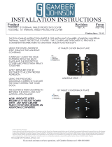 Gamber-Johnson 8" Thermal Tablet Protective Cover Installation guide